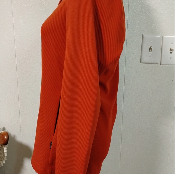 Columbia Women's Firwood Ottoman Pullover Sz Xs Orange Turtle Neck - Picture 5 of 12